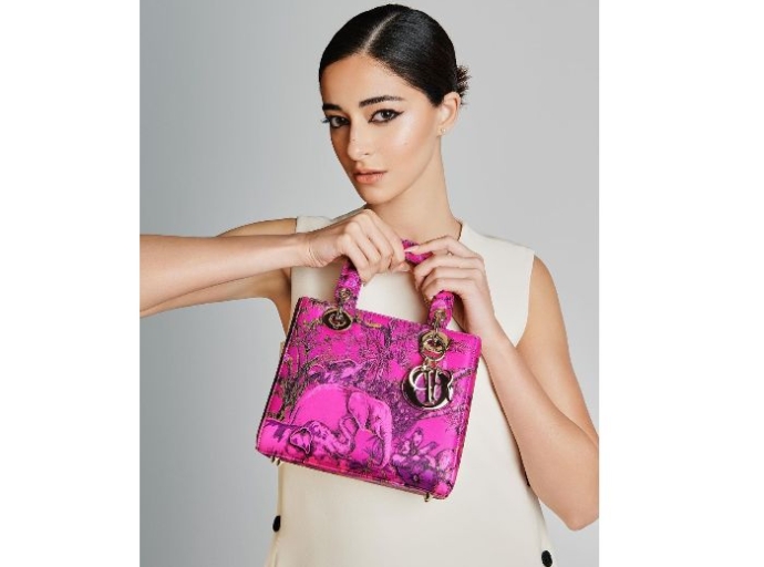 Dior launches exclusive Lady Dior handbag collection for India with Ananya Panday